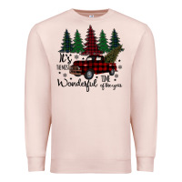 Pale Pink It s The Most Wonderful Time Of The Year Premium Sweatshirt - Bettercallsaul
