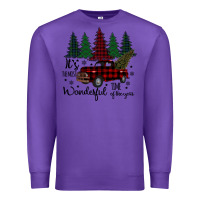 Purple It s The Most Wonderful Time Of The Year Premium Sweatshirt - Bettercallsaul