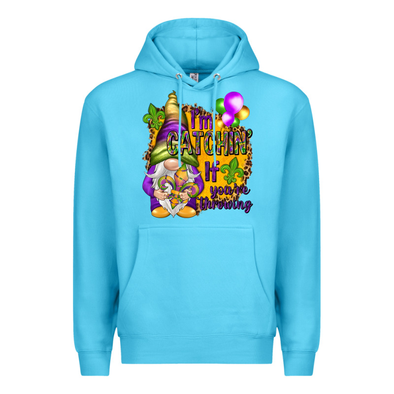 I'm Catching If You're Throwing Premium Hoodie by NancyCooperArtShop | Teevron