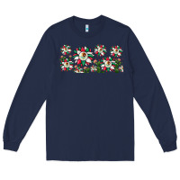 Navy mexican flag sunflower Long Sleeve Tee - JahusDesignShop