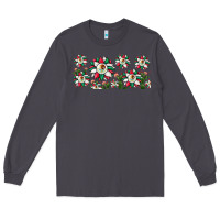 Smoke mexican flag sunflower Long Sleeve Tee - JahusDesignShop