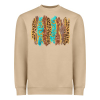 Mushroom western brushstrokes Heavyweight Sweatshirt - AdoDesignShop
