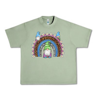 Oil Green easter gnome rainbow Urban Heavy Tee - Artiststas