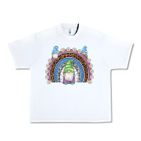White easter gnome rainbow Urban Heavy Tee - Artiststas