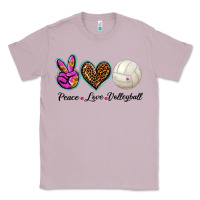 Lilac peace love volleyball Classic Tee - BarkalooDesign