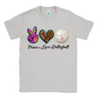 Moon Dust peace love volleyball Classic Tee - BarkalooDesign