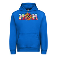 Cobalt Tie dye sunflower Mom Mother's Day Urban Hoodie - HowdyJamesFarm