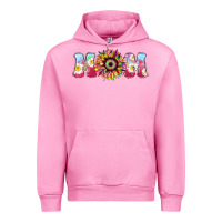 Fuchsia Pink Tie dye sunflower Mom Mother's Day Urban Hoodie - HowdyJamesFarm