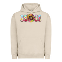 Pigment French Oak Tie dye sunflower Mom Mother's Day Urban Hoodie - HowdyJamesFarm