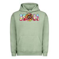 Pigment Oil Green Tie dye sunflower Mom Mother's Day Urban Hoodie - HowdyJamesFarm