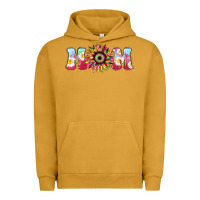 Pigment Peanut Butter Tie dye sunflower Mom Mother's Day Urban Hoodie - HowdyJamesFarm