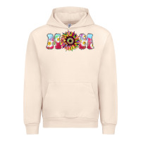 Sandshell Tie dye sunflower Mom Mother's Day Urban Hoodie - HowdyJamesFarm
