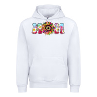 White Tie dye sunflower Mom Mother's Day Urban Hoodie - HowdyJamesFarm