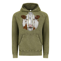 Vintage Olive simmental Vintage Hoodie - JahusDesignShop