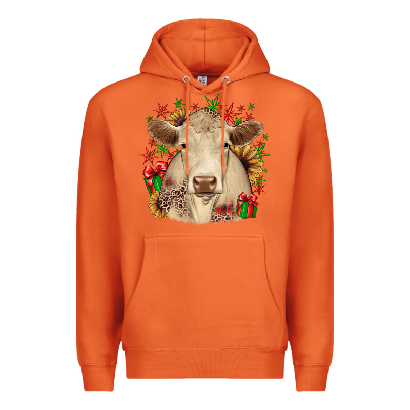 Christmas Charolais Premium Hoodie by JahusDesignShop | Teevron