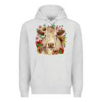 Dove Grey christmas charolais Premium Hoodie - JahusDesignShop