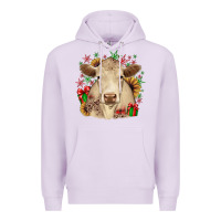 Lilac christmas charolais Premium Hoodie - JahusDesignShop