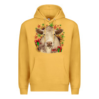Mustard christmas charolais Premium Hoodie - JahusDesignShop