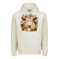 Oatmeal Heather christmas charolais Premium Hoodie - JahusDesignShop
