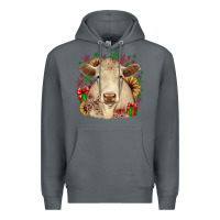 Rock christmas charolais Premium Hoodie - JahusDesignShop