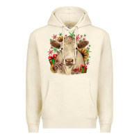 Sandshell christmas charolais Premium Hoodie - JahusDesignShop