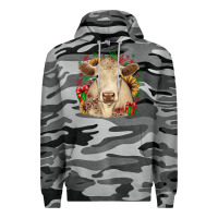 Slate Camo christmas charolais Premium Hoodie - JahusDesignShop