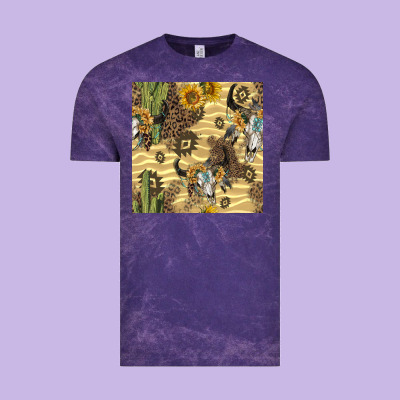 Aztec Bull Skull Vintage Tee Designed By Bundleandbundleshop