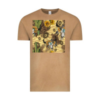 Vintage Camel aztec bull skull Vintage Tee - BundleAndBundleShop