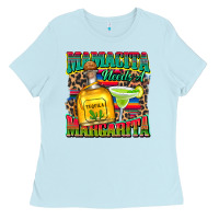 Baby Blue mamacita needs a margarita Ladies Tee - Zillion Design Studio