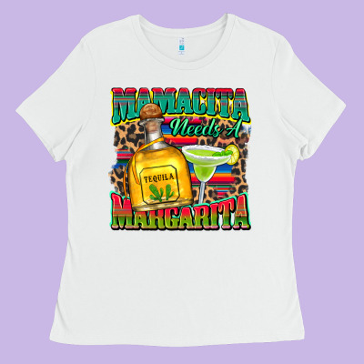 Mamacita Needs A Margarita Ladies Tee Designed By Zillion Design Studio