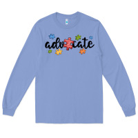 Colony Blue advocate autism Long Sleeve Tee - MaliasSmallBusiness