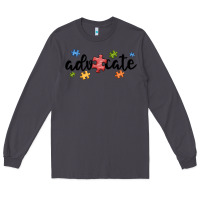 Smoke advocate autism Long Sleeve Tee - MaliasSmallBusiness