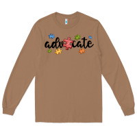 Toasted Coconut advocate autism Long Sleeve Tee - MaliasSmallBusiness