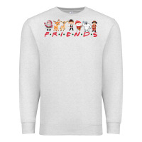 Oatmeal Heather Friends Premium Sweatshirt - Bettercallsaul