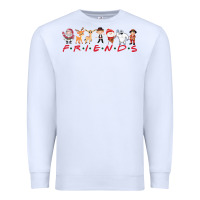 White Friends Premium Sweatshirt - Bettercallsaul