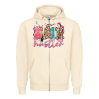 Sandshell hair hustler Zipper Hoodie - MaliasSmallBusiness
