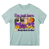 Arona i'm just here for the snacks #basketball brother Heavy Core Tee - Zillion Design Studio