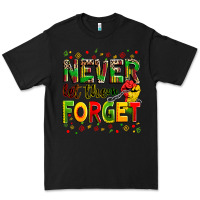 Black never let them forget Premium Tee - Zillion Design Studio