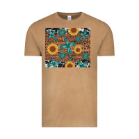 Vintage Camel cross gemstone and sunflower Vintage Tee - Artiststas