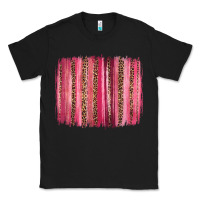 Black valentines day leopard glitter brushstroke Classic Tee - Jasminsmagicworld