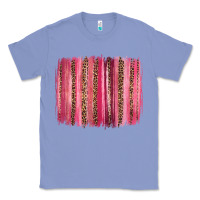 Colony Blue valentines day leopard glitter brushstroke Classic Tee - Jasminsmagicworld