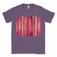 Lavender valentines day leopard glitter brushstroke Classic Tee - Jasminsmagicworld