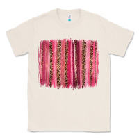 Natural valentines day leopard glitter brushstroke Classic Tee - Jasminsmagicworld