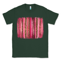 Sports Green valentines day leopard glitter brushstroke Classic Tee - Jasminsmagicworld