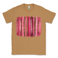 Toasted Coconut valentines day leopard glitter brushstroke Classic Tee - Jasminsmagicworld