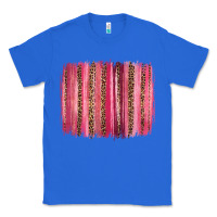 True Royal valentines day leopard glitter brushstroke Classic Tee - Jasminsmagicworld