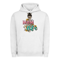 Pigment Lunar Rock Mom life with skull Mother's Day Urban Hoodie - CowGirlArtShop