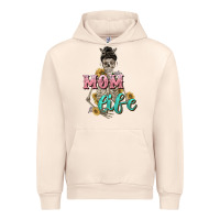 Sandshell Mom life with skull Mother's Day Urban Hoodie - CowGirlArtShop