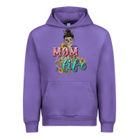 Tulip Mom life with skull Mother's Day Urban Hoodie - CowGirlArtShop