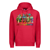 Cardinal Mexican Dia De Los Muertos Coffee Cups Premium Hoodie - texasbilliewilder